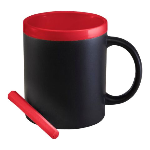Mug en céramique rouge | sans marquage | non disponible | non disponible
