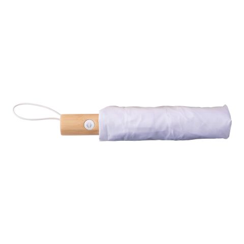 Parapluie en rPET Teodora blanc | sans marquage | non disponible | non disponible