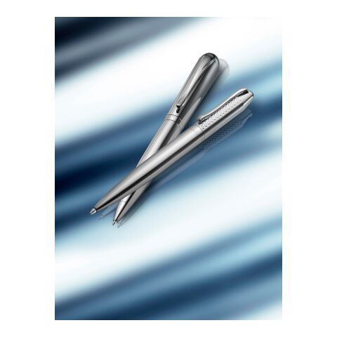 Stylo bille Charles Dickens® Oliver argent | sans marquage | non disponible | non disponible