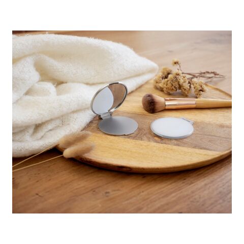 Miroir de poche rose clair | sans marquage | non disponible | non disponible
