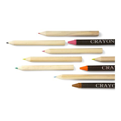Set de 6 crayons gras. multicolore | sans marquage | non disponible | non disponible