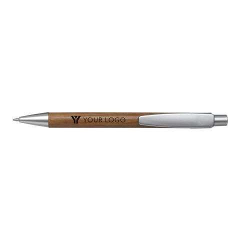 Stylo bille en bambou noir | sans marquage | non disponible | non disponible