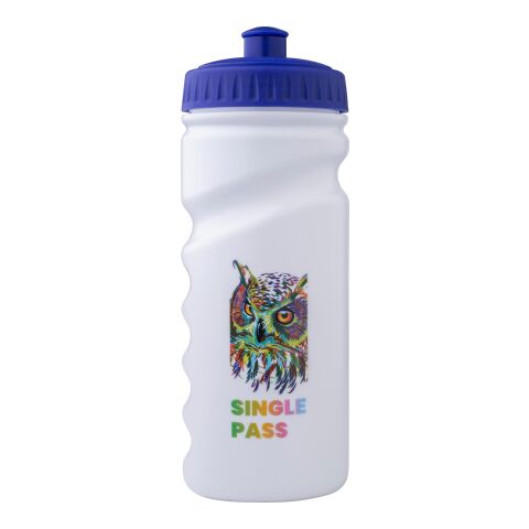 Gourde de sport en plastique recyclable - 500 ml blanc | sans marquage | non disponible | non disponible