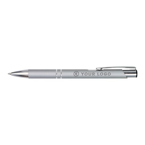 Stylo bille en métal blanc | sans marquage | non disponible | non disponible