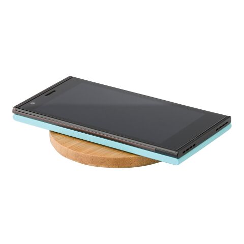 Chargeur rapide sans fil en bambou noir | sans marquage | non disponible | non disponible