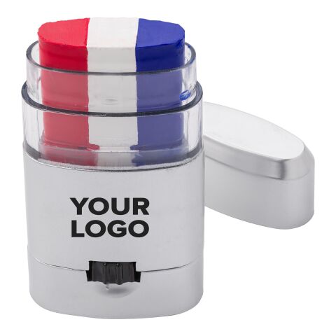 Maquillage de supporter rouge/blanc | sans marquage | non disponible | non disponible