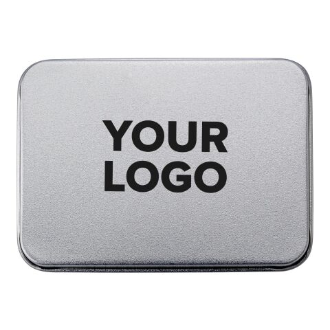 Cartes à jouer dans un étui en métal noir | sans marquage | non disponible | non disponible