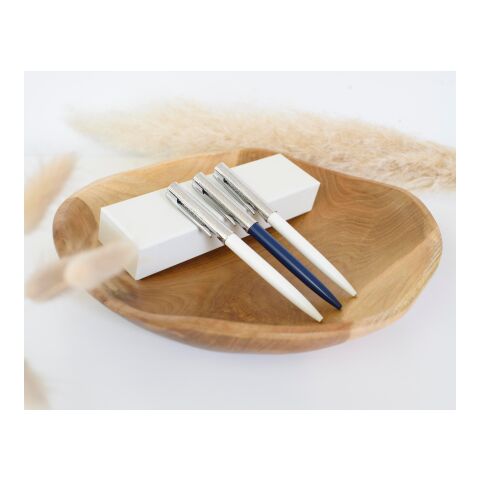 Stylo bille Waterman Allure Deluxe blanc | sans marquage | non disponible | non disponible