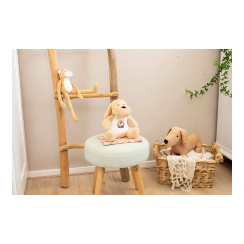 Peluche &#039;Chien&#039; en polyester Hailey beige | sans marquage | non disponible | non disponible