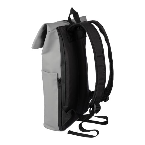 Sac à dos porte-ordinateur en PU Senta noir | sans marquage | non disponible | non disponible