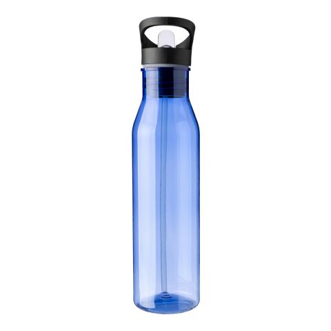 Gourde de 730 ml en rPET avec paille Manfred bleu cobalt | sans marquage | non disponible | non disponible
