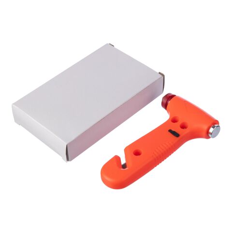 Marteau brise-vitre en ABS Erika orange | sans marquage | non disponible | non disponible