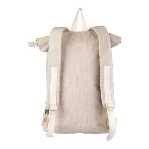Sac à dos roll-top en chanvre Margarete beige | sans marquage | non disponible | non disponible