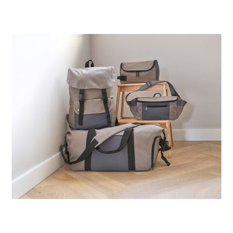 Sac de sport en polyester Ines marron | sans marquage | non disponible | non disponible