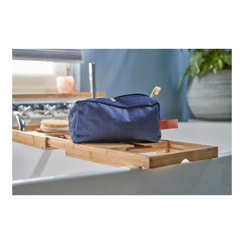 Trousse de toilette en denim Marianne bleu | sans marquage | non disponible | non disponible