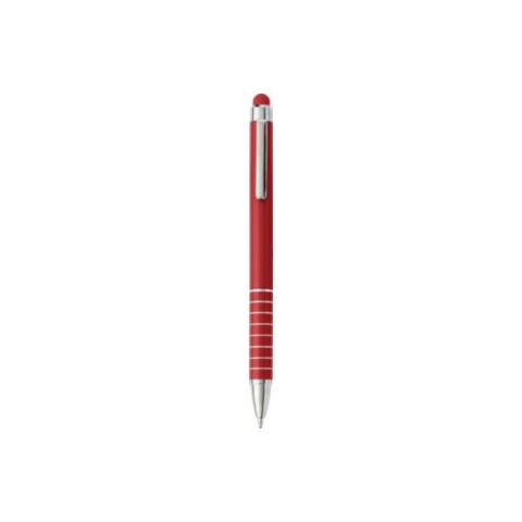 Stylo bille twist en aluminium. rouge | sans marquage | non disponible | non disponible