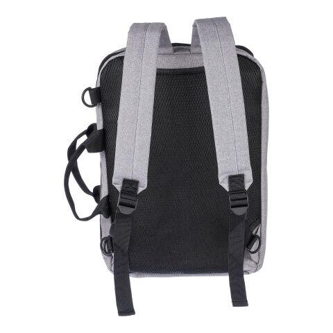 Sac à dos porte-ordinateur de 15&#039;&#039; en polyester rPET 300D Mallory gris clair | sans marquage | non disponible | non disponible