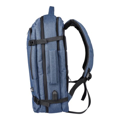 Sac à dos porte-ordinateur de 17&#039;&#039; en polyester rPET 300D Malcolm beige | sans marquage | non disponible | non disponible