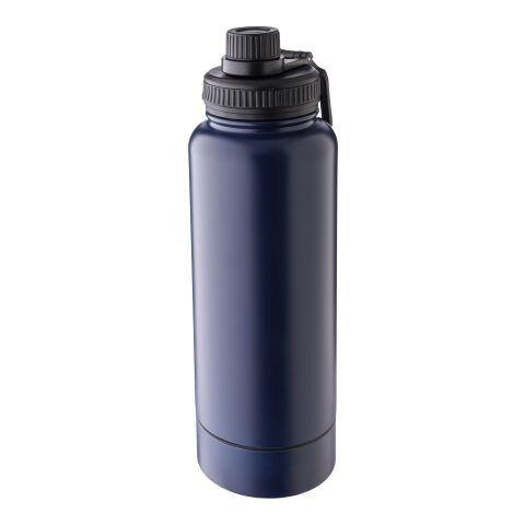 Gourde isotherme de 1 000 ml en acier inoxydable Nathaniel blanc | sans marquage | non disponible | non disponible