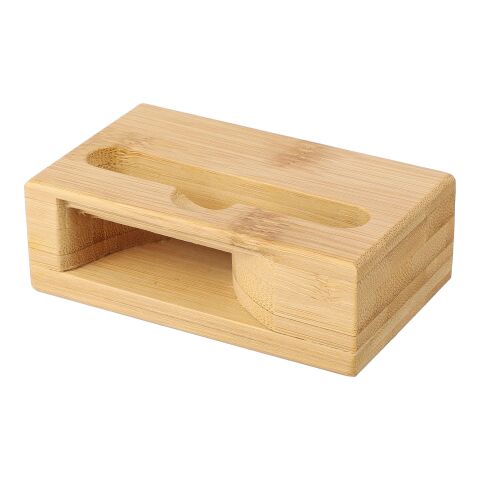 Support de téléphone en bambou Albert marron | sans marquage | non disponible | non disponible