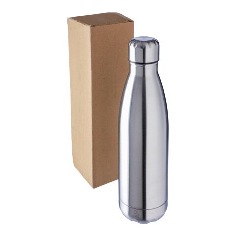 Gourde isotherme en acier inoxydable recyclé de 500 ml Clifford argent | sans marquage | non disponible | non disponible