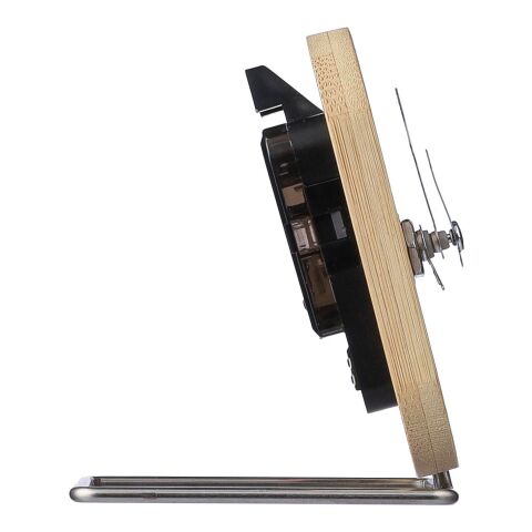 Horloge de bureau en bambou Jenny marron | sans marquage | non disponible | non disponible