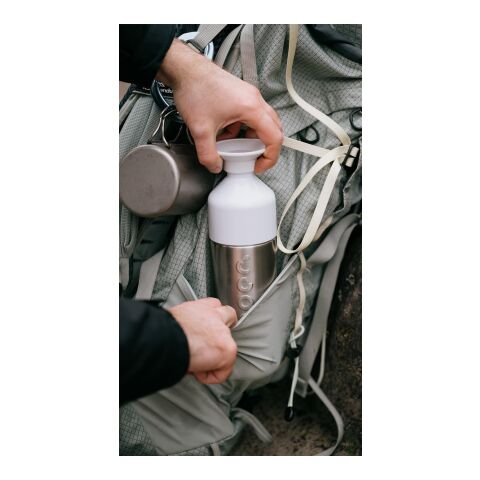 Dopper Silver Insulated (580 ml) argent/blanc | sans marquage | non disponible | non disponible