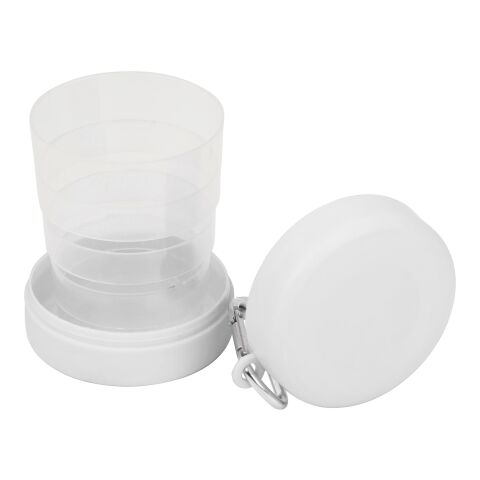 Gobelet pliable en plastique blanc | sans marquage | non disponible | non disponible