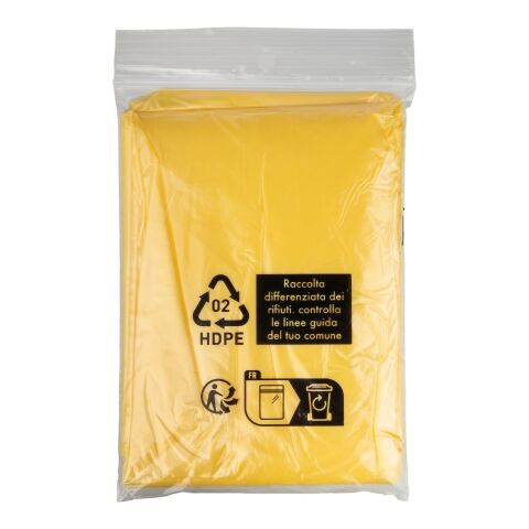 Poncho en PE jaune | sans marquage | non disponible | non disponible