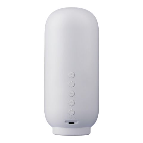 Altavoz de ABS reciclado Rumi blanc | sans marquage | non disponible | non disponible