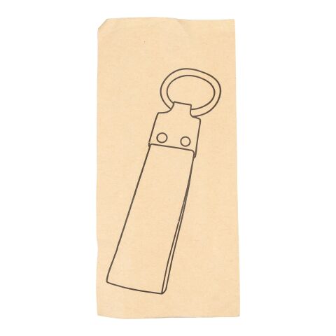 Llavero de tela vaquera Enzi bleu | sans marquage | non disponible | non disponible