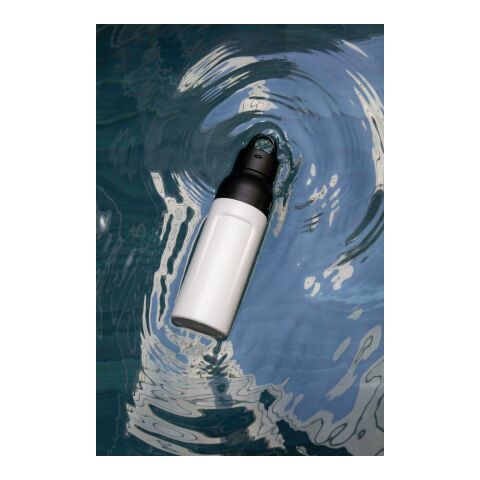 Bouteille de 520 ml BrandCharger Posh Flo blanc | sans marquage | non disponible | non disponible