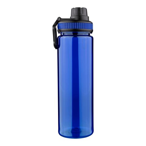 Gourde de 750 ml en rPET Olivian bleu cobalt | sans marquage | non disponible | non disponible