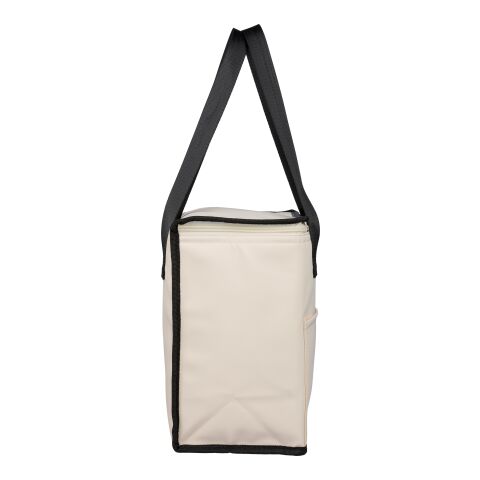 Sac isotherme en PU recyclé Adira beige | sans marquage