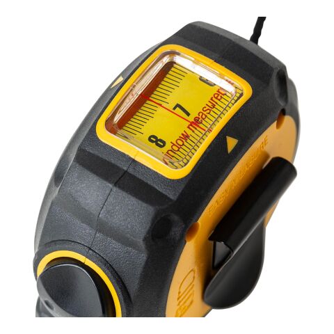 Mètre-ruban ABS et TPR Rina jaune | sans marquage