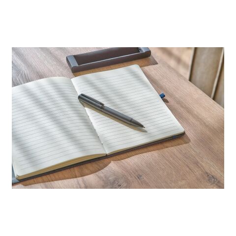 Stylo à bille twist en laiton écologique Hadi noir | sans marquage | non disponible | non disponible