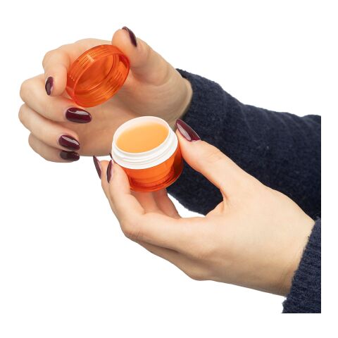 Baume à lèvres dans un pot en AS Malik rouge | sans marquage | non disponible | non disponible