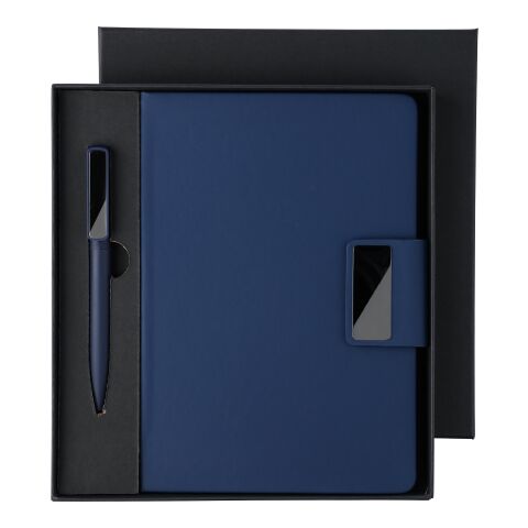 Coffret cadeau de bureau en carton Roan bleu | sans marquage | non disponible | non disponible