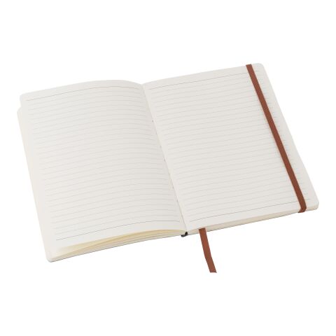 Carnet A5 avec couverture souple en PU Mireia blanc | sans marquage | non disponible | non disponible