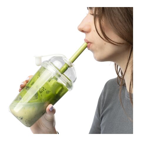 Mug de voyage 500 ml Glow vert clair | sans marquage | non disponible | non disponible