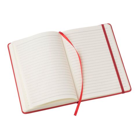 Carnet de note A5 - pages lignées rouge