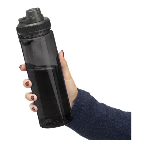 Gourde de 750 ml en rPET Olivian noir | sans marquage | non disponible | non disponible
