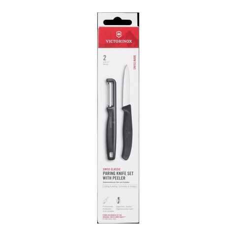 Victorinox set à découper | 2 pièces noir