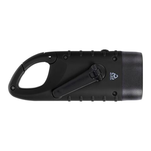 Lampe torche solaire Kano | Recyclée noir