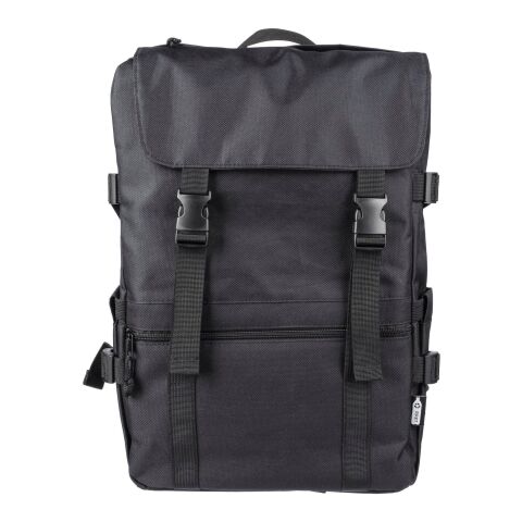 Sac à dos Vayo | Recyclé | Ordinateur portable 15" | 11 l noir