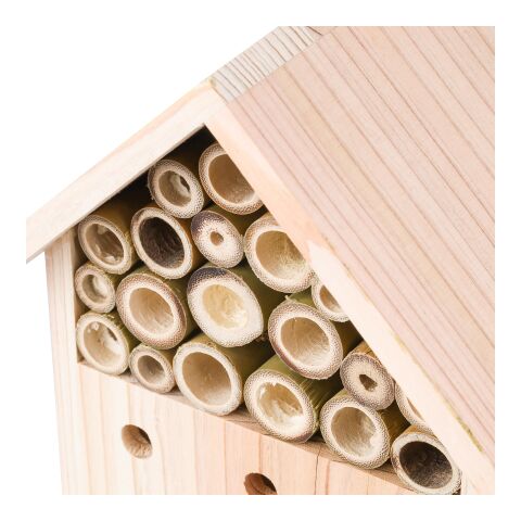 Maison à abeilles Fahim | Bois recyclé marron