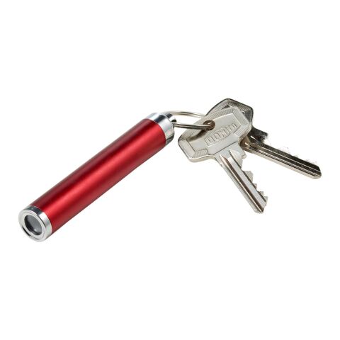Porte-clés torche en métal orange