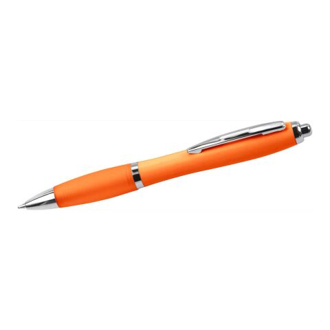 Stylo bille en ABS recyclé Hamza orange
