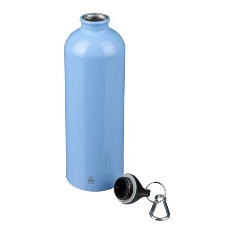 Gourde simple paroi de 750 ml en acier inoxydable recyclé Emeric violet