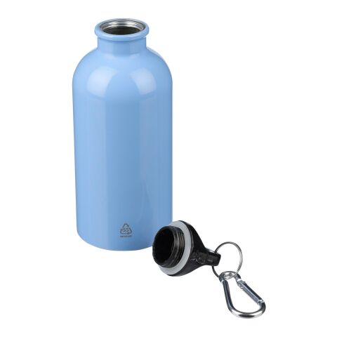 Gourde simple paroi de 400 ml en acier inoxydable recyclé Sable vert clair